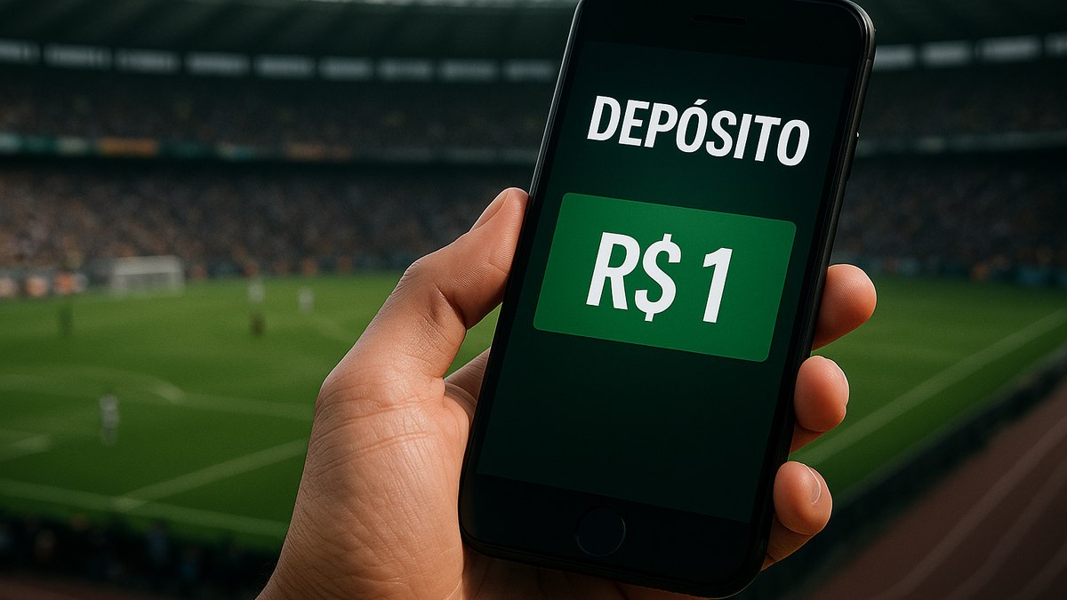 Confira os depósitos mínimos nas casas de apostas