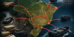 Veja as principais rotas de saída das drogas no Brasil
