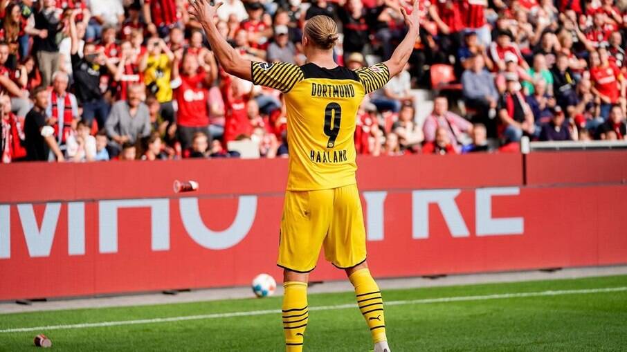 Haaland é a grande estrela do Borussia Dortmund