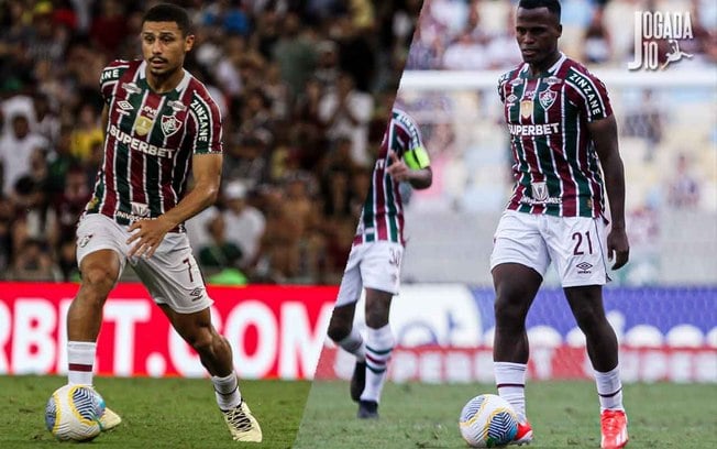 André e Arias são dois dos principais jogadores do elenco do Fluminense