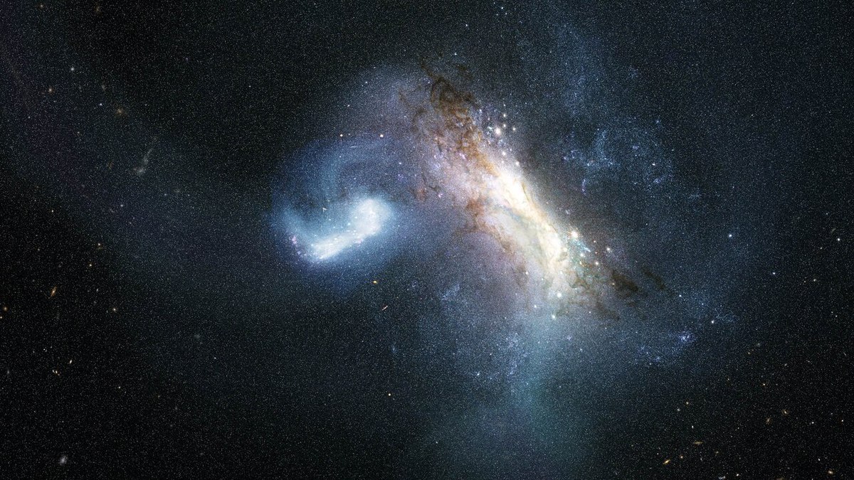 Hubble encontra evidência de antiga fusão que formou a Via Láctea - Foto
