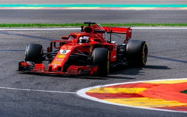 Sebastian Vettel venceu o GP da Bélgica de Fórmula 1