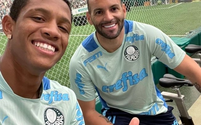 Danilo e Weverton retornam da Seleção e fazem treino específico no Palmeiras