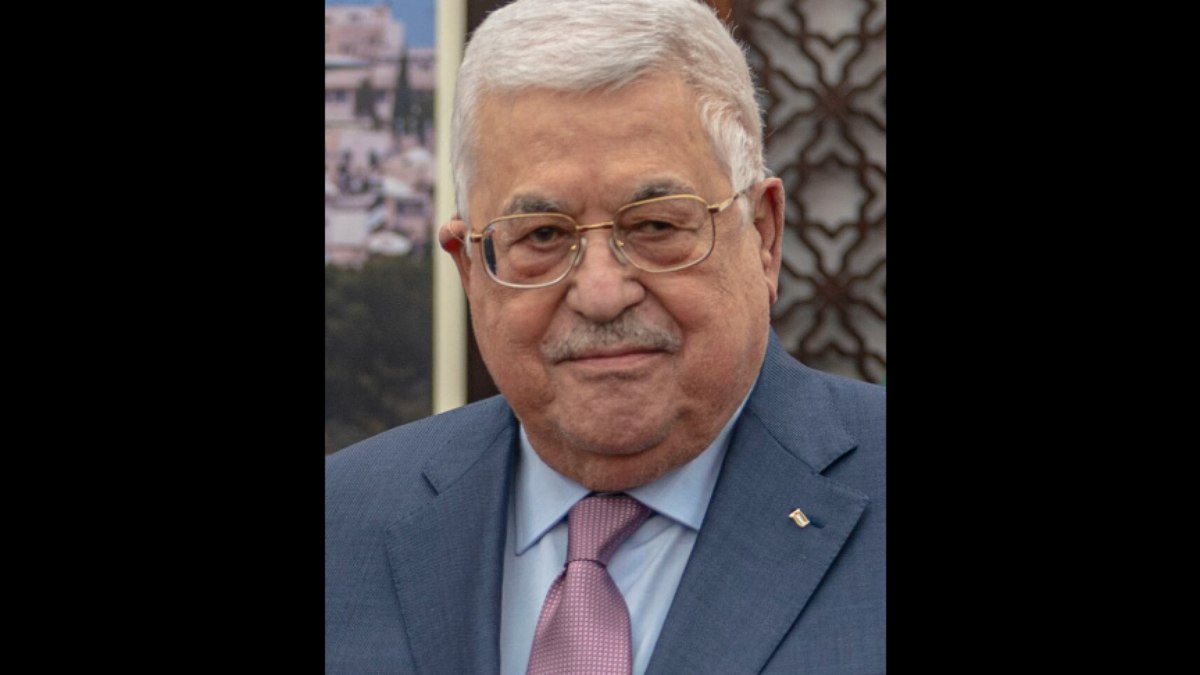 Mahmoud Abbas, presidente da Autoridade Palestina