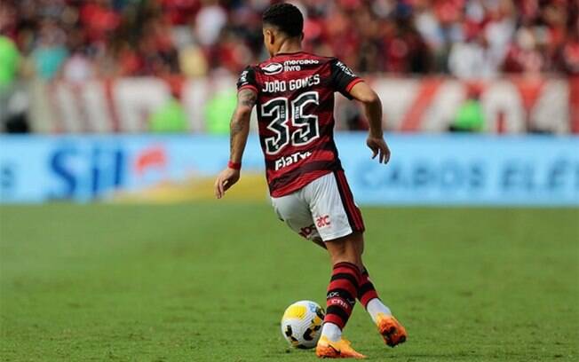 Emocionado por lembrar do avô, João Gomes vibra com outra boa atuação do Flamengo: 'Feliz com o resultado'