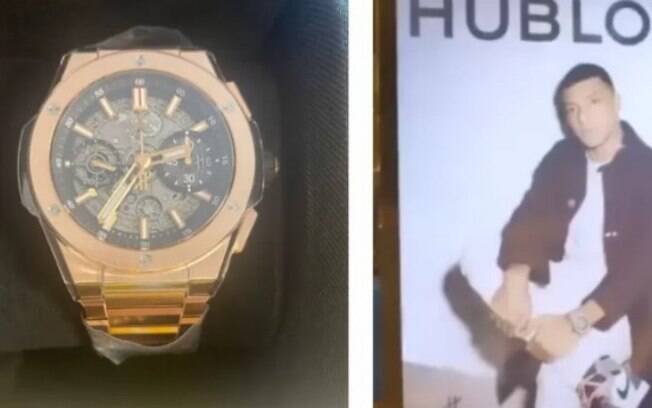 Mbappé ostenta relógio de R$ 270 mil em campanha publicitária