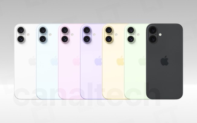 iPhone 16 pode estrear com mais opções de cores que iPhone 15