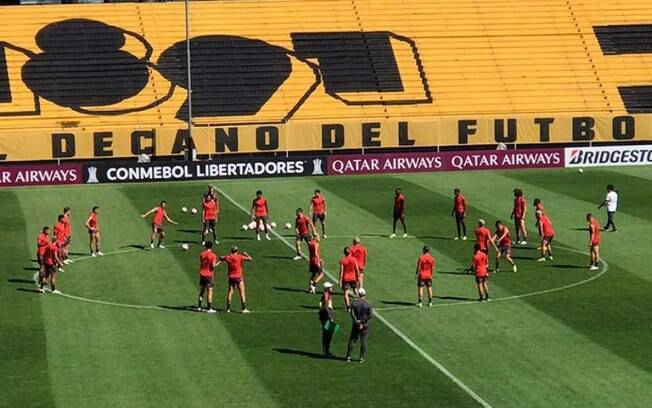 Flamengo encerra preparação e está definido para a final da Libertadores