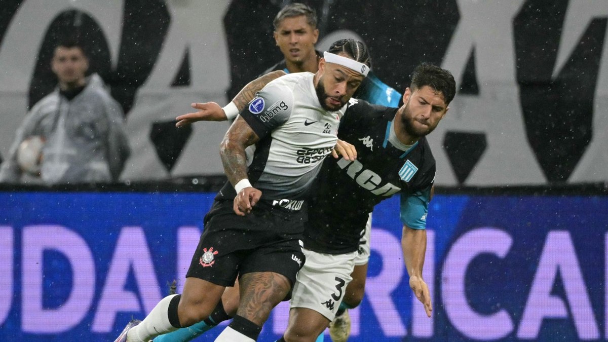 Corinthians empata com Racing pelo jogo de ida da semifinal da Sul-Americana