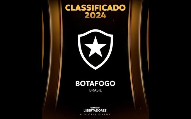 Botafogo está classificado para Libertadores 2024