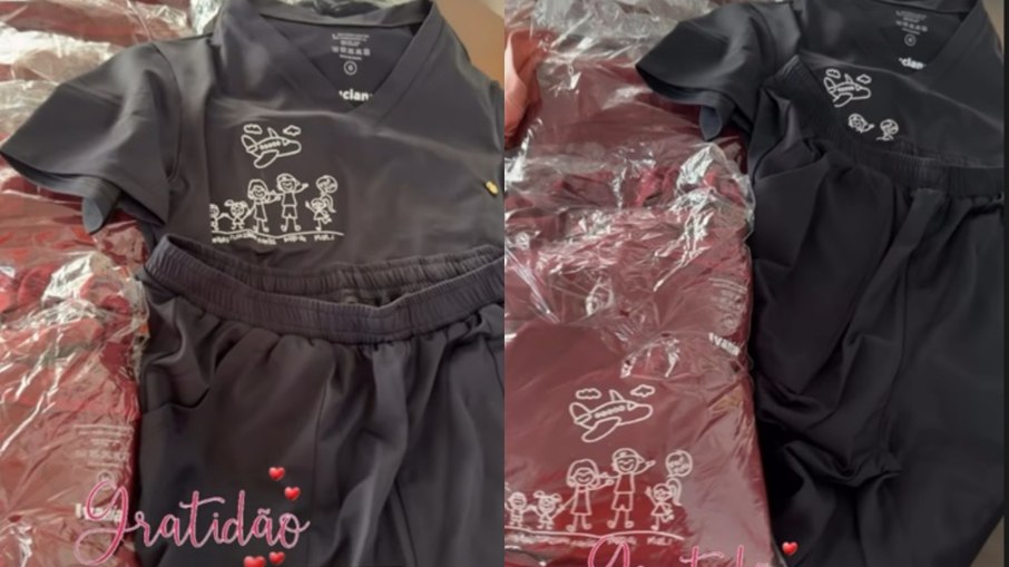 Margareth Serra mostra novos uniformes de funcionários de Virginia
