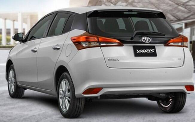 Toyota Yaris. Foto: Divulgação