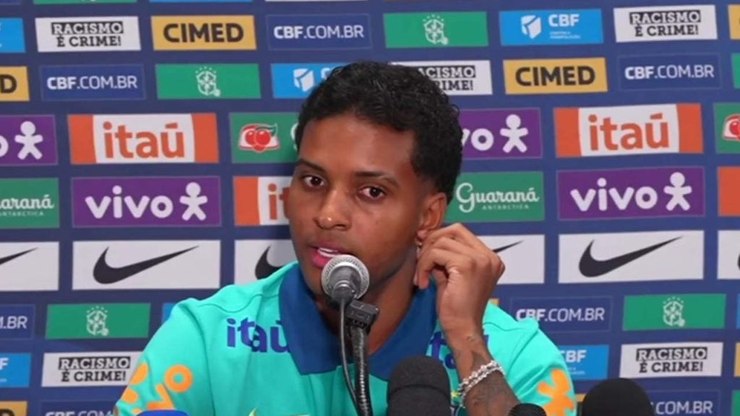 Rodrygo descreve sentimento ao retornar à Seleção: “Parecia uma eternidade”