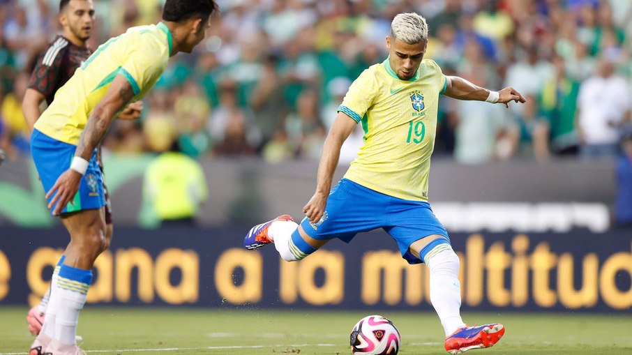 Andreas marcou contra o México em amistoso realizado no último sábado