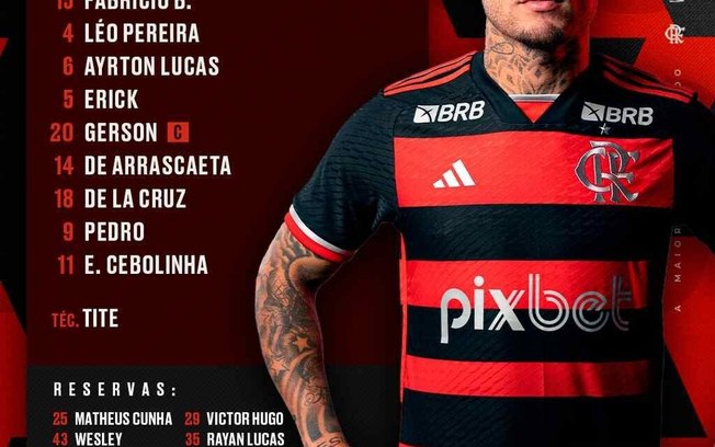 Desde 2022 no clube, atacante Everton Cebolinha completará seu centésimo jogo com a camisa do Flamengo nesta quarta-feira