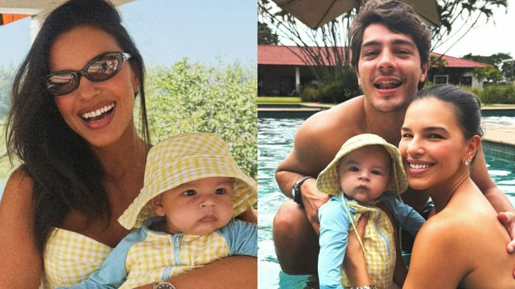Mariana Rios posta fotos inéditas do mesversário do filho