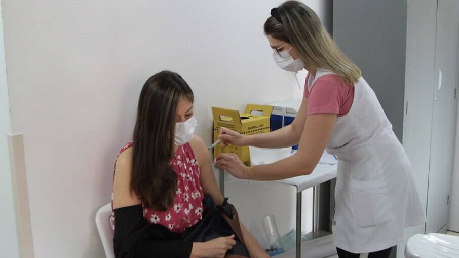 Vacinação em Campinas.
