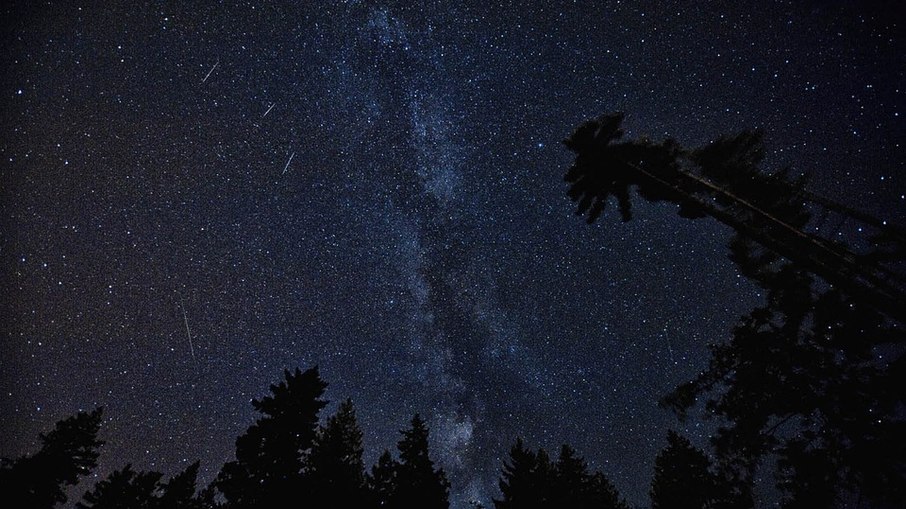 Meteoros podem ser vistos de qualquer lugar do céu
