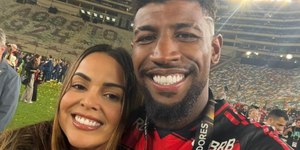 Mulher de jogador do Flamengo expõe ataques racistas