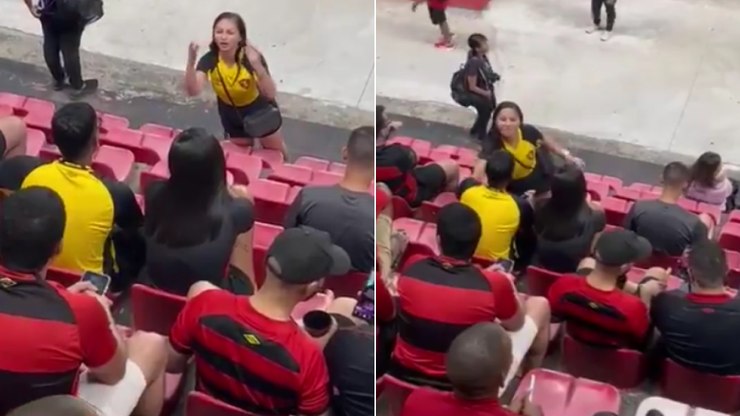 Mulher traída em jogo do Sport quebra o silêncio e detalha flagra