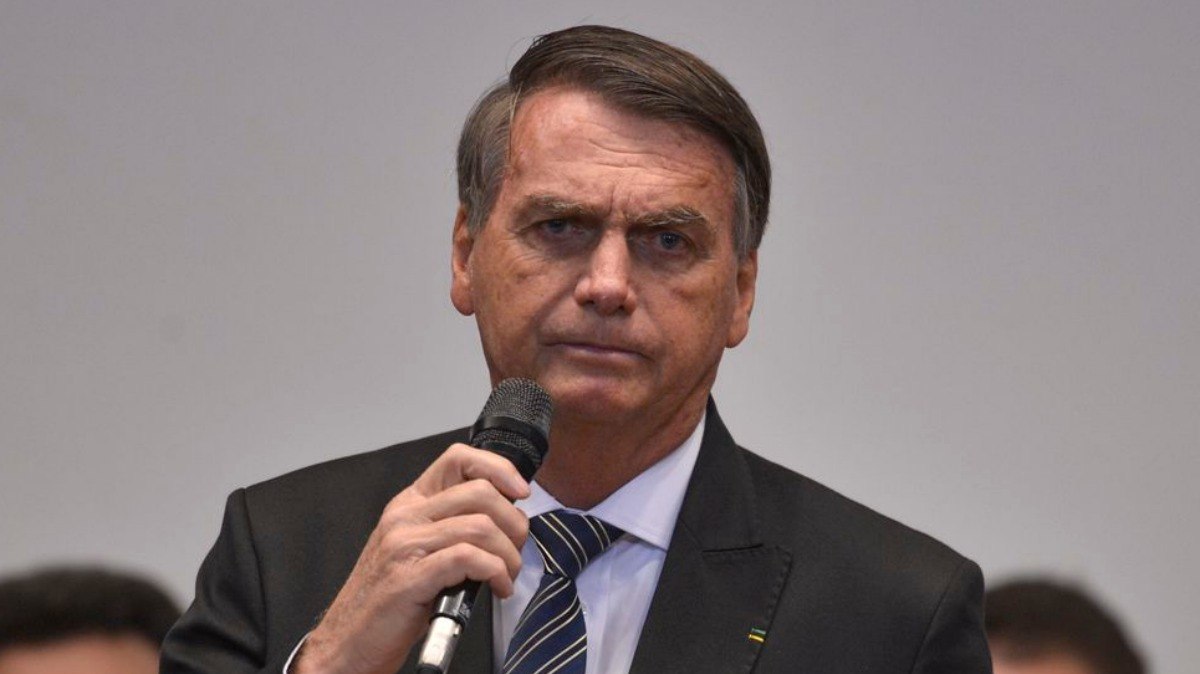 O ex-presidente Jair Bolsonaro