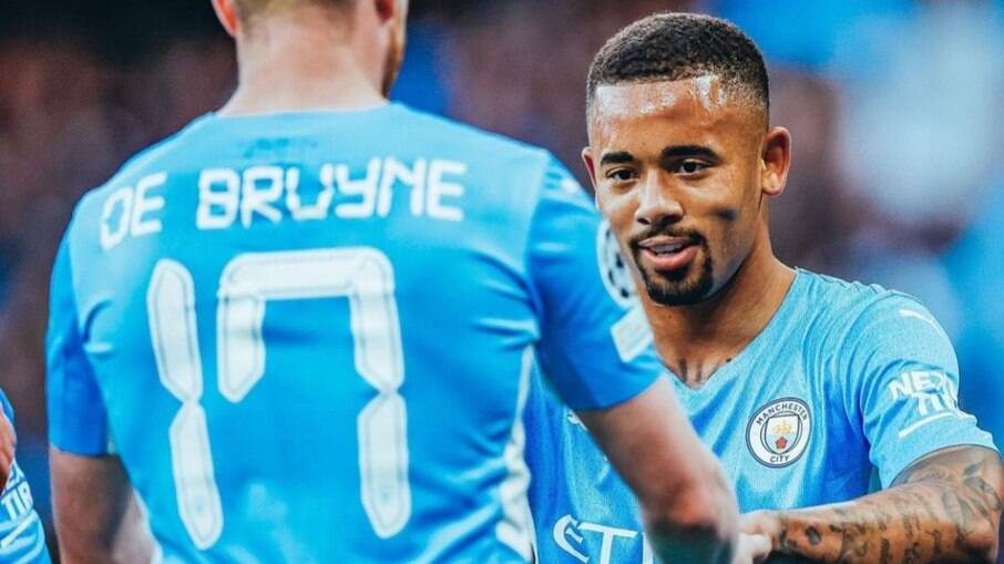 Gabriel Jesus marcou um dos gols na vitória sobre o Real Madrid