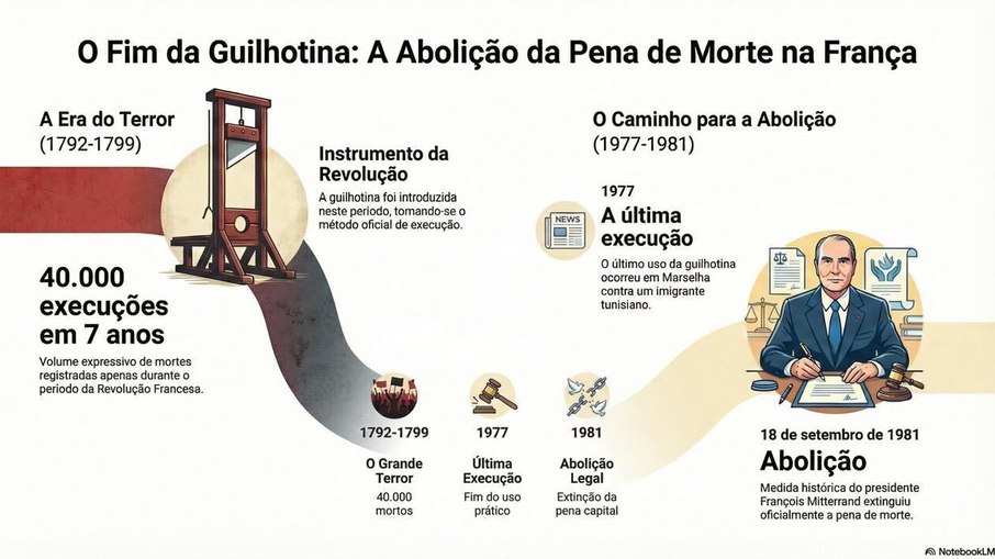 O último condenado pela guilhotina morreu há 49 anos O último condenado pela guilhotina morreu há 49 anos