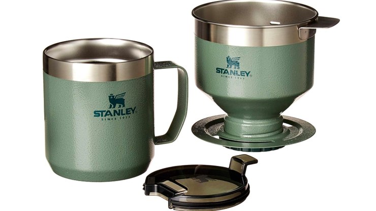 Kit cafeteira Stanley entra em oferta com 20% off