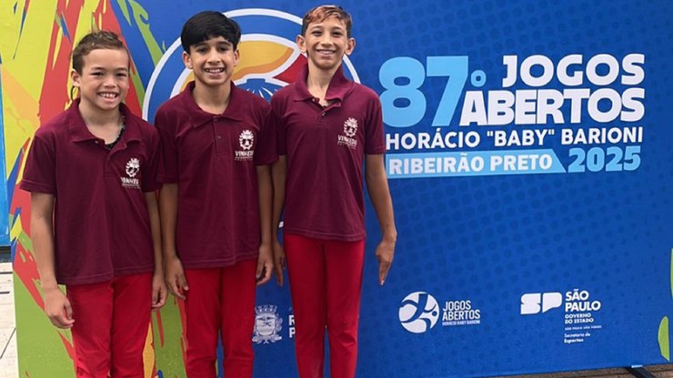 Ginástica de Vinhedo conquista medalhas no Jogos Abertos