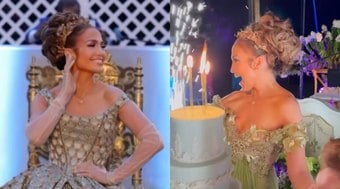 Jennifer Lopez celebra aniversário em festa luxuosa sem Ben Affleck