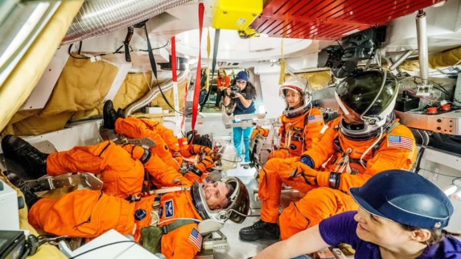 Cabine da Artemis 2 é do tamanho de uma minivan