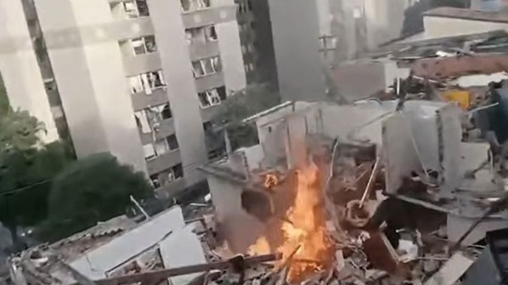 Vítima de explosão em Jaguaré (SP) está entubada em estado grave