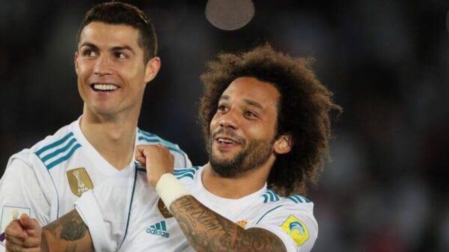 Marcelo celebrou marca atingida pelo Real Madrid