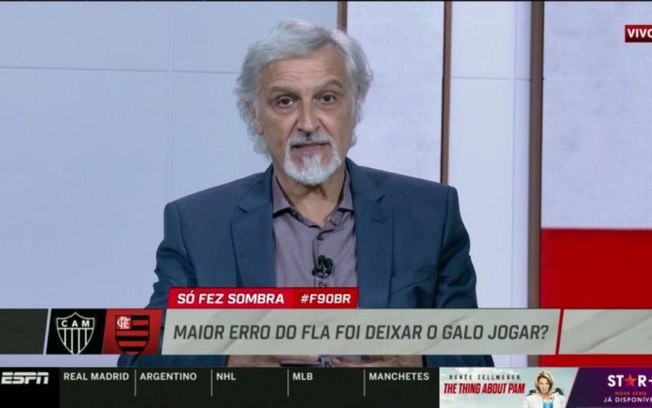 Sormani sugere troca de Gabigol por destaque do Palmeiras: 'Acho que a história dele no Flamengo acabou'