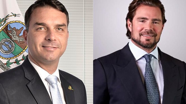 Celular de Flávio Bolsonaro está na lista de contatos de Vorcaro