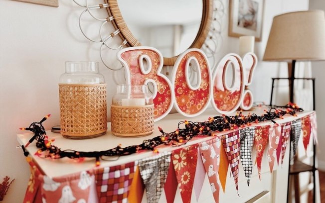 Halloween hippie é a tendência de decoração deste ano, segundo o Pinterest