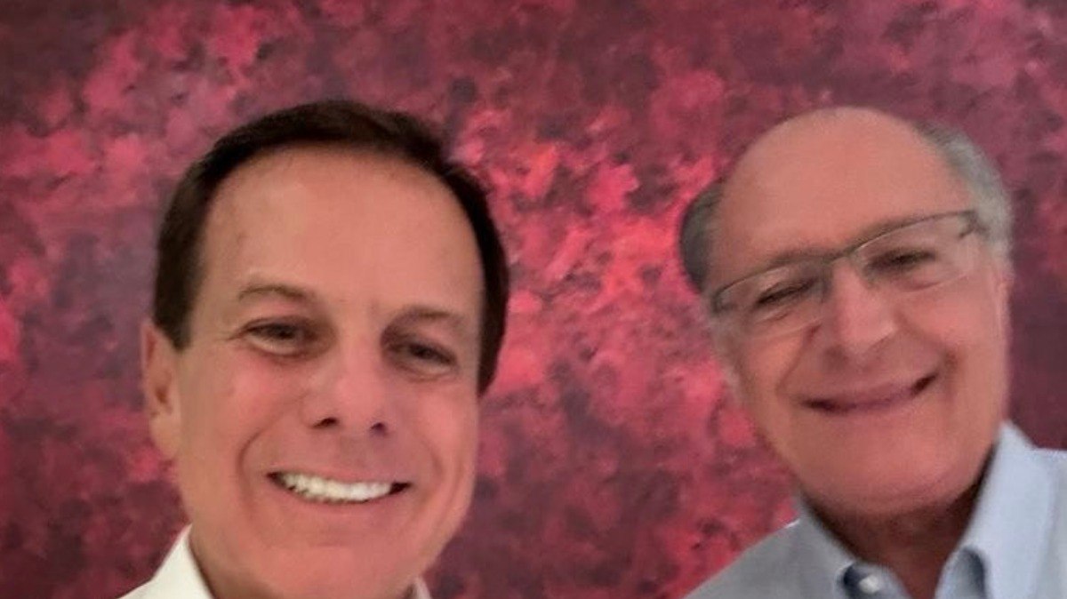 João Doria e Geraldo Alckmin