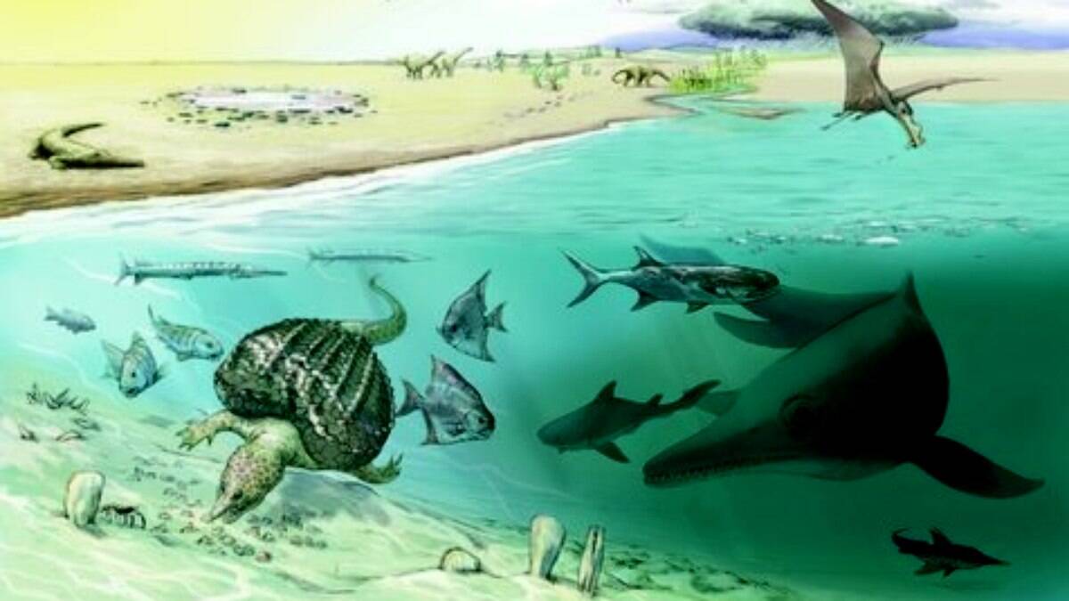Fósiles de reptiles marinos gigantes encontrados en los Alpes suizos |  Ciencia