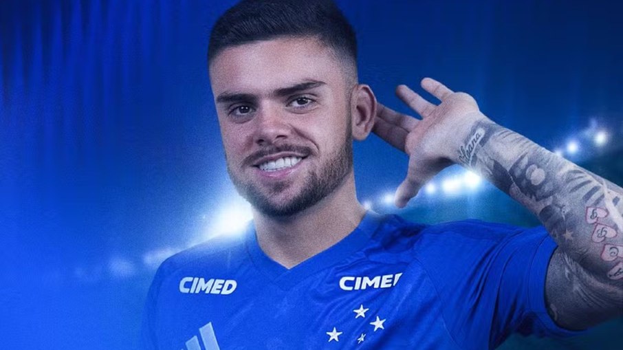 Gabriel Pec, anunciado pelo Cruzeiro há duas semanas 