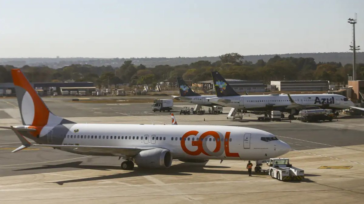 Avião da Gol Linhas aéreas