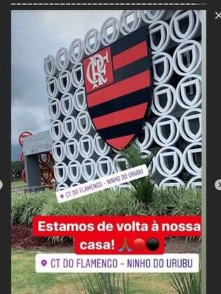 post de sobrevivente da tragédia do Flamengo