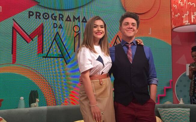 Oscar Filho vai ser o companheiro de programa de Maisa na nova atração do SBT