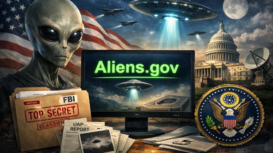 Aliens.gov é o endereço que foi adquirido