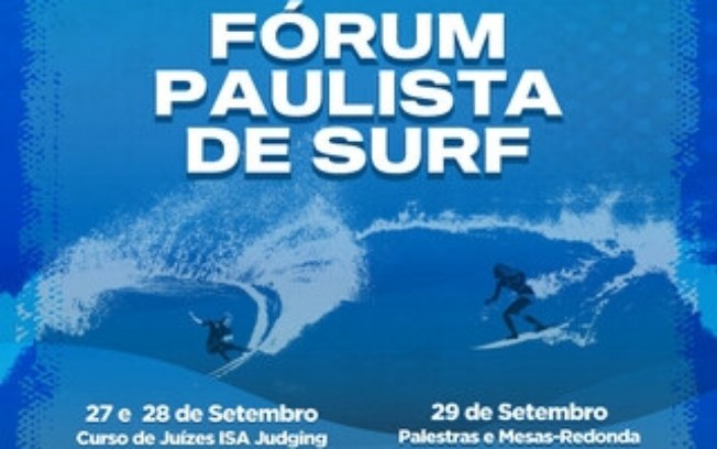 Fórum Paulista de Surf apresenta no COB EXPO palestras e estudo da WSL