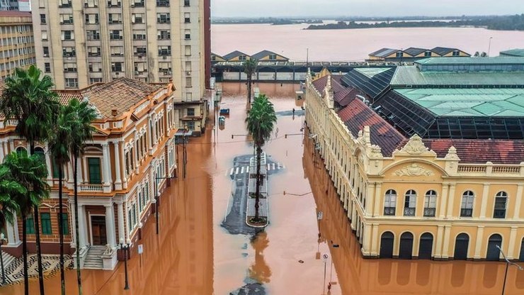 Saiba quais as causas da enchente de 2024 no
RS, conforme estudo