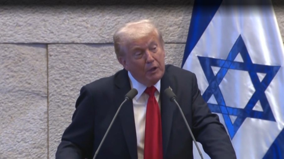 Trump discursa no Parlamento de Israel Trump discursa no Parlamento de Israel
