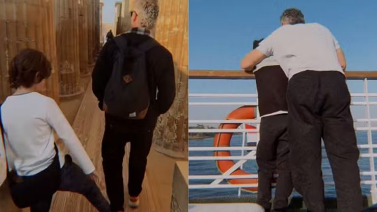 Lucas Lima mostra momento raro com o filho, Theo