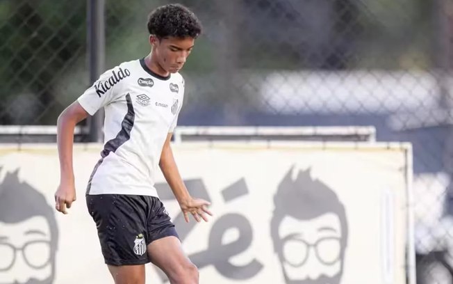 Robinho Jr. é liberado pelo Santos para viajar à Itália 