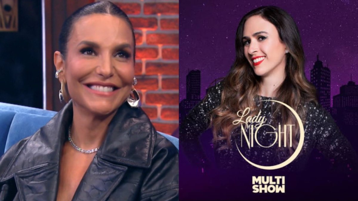 Ivete participou do 'Lady Night', de Tatá Werneck