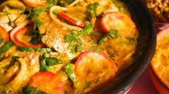 Aprenda a fazer um cação ao alho-poró de dar água na boca; receita serve 4 porções